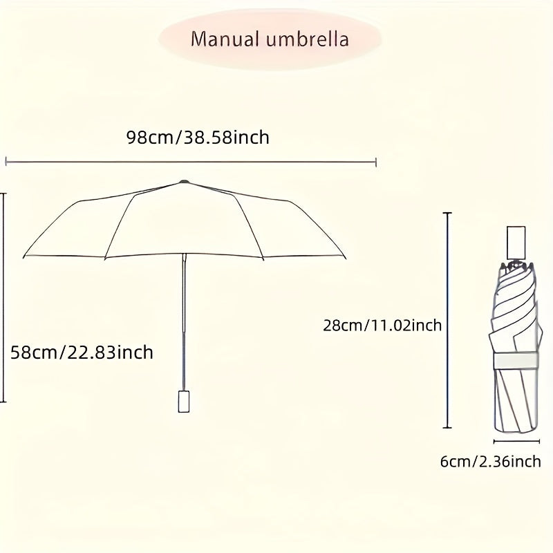 Disney Stitch A printed handmade parasol, dual-purpose sunshade, black rubber sun protection, foldable outdoor accessories, suitable for outdoor camping, hiking, travel, suitable for birthdays, Christmas, Mother's Day gifts.