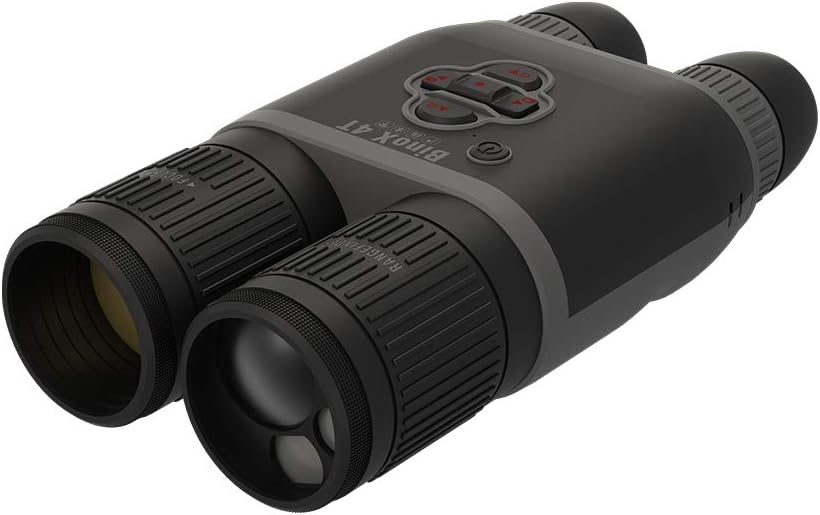 ATN BINOX 4T 640x480, 1.5-15x Smart HD Thermal Binoculars w/Laser Rangefinder, Video Record, Wi-Fi, E-Compass, 16hrs+ Battery Power