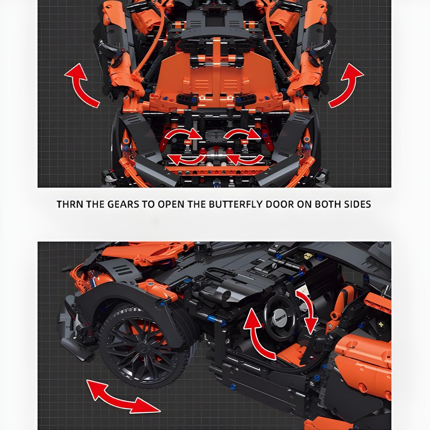 MCLAREN P1 | 3318PCS