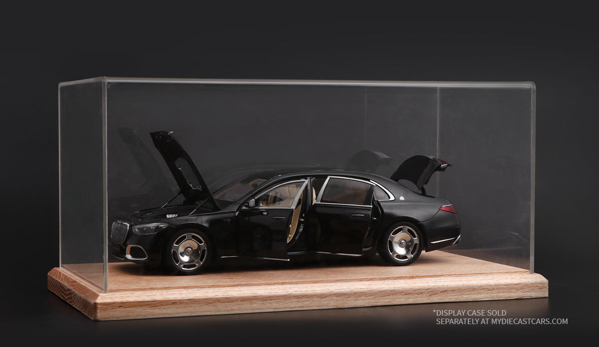 Mercedes – Maybach S-Class 2021 Obsidian Black 1:18 by Almost Real