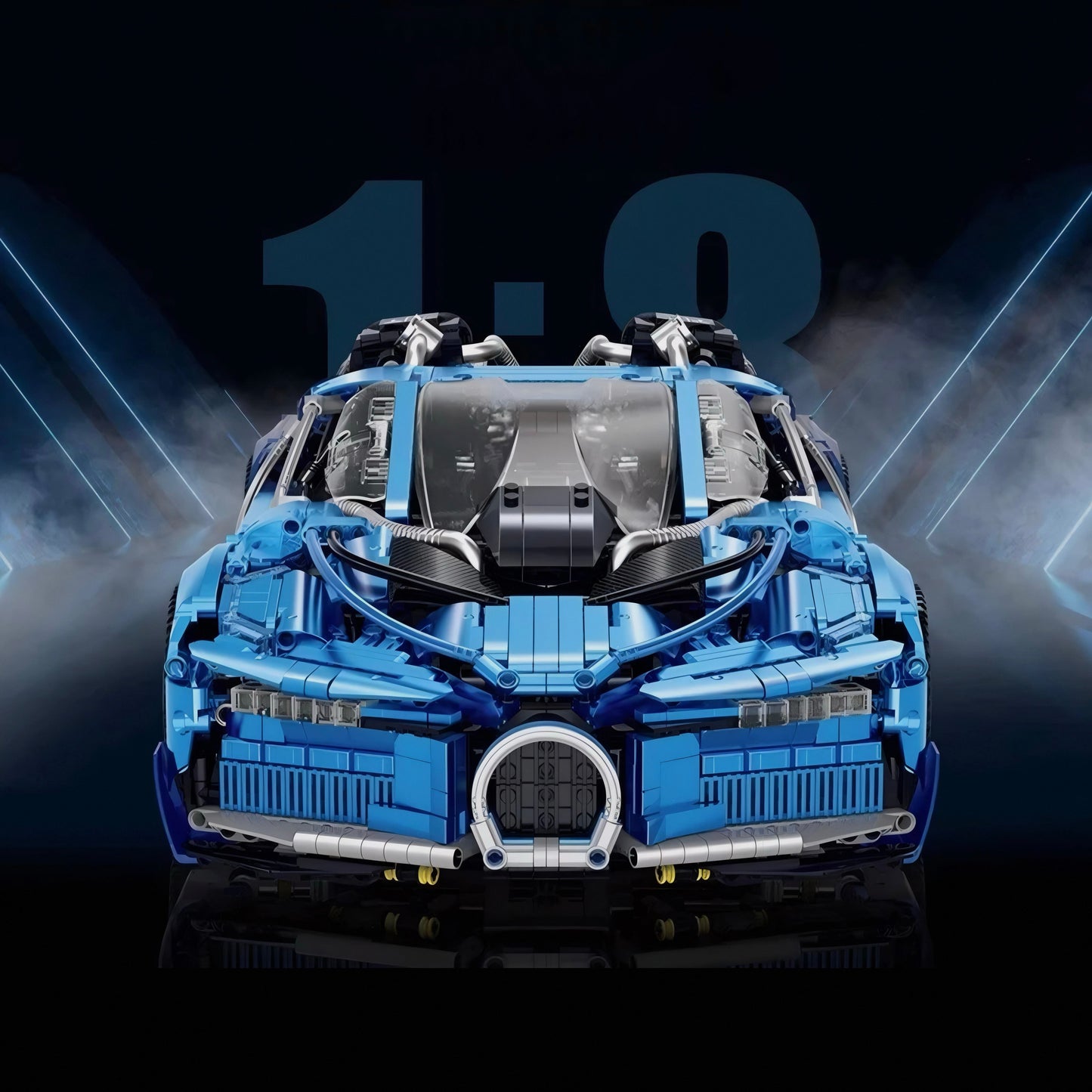JET EDITION BUGATTI CHIRON | 3686PCS