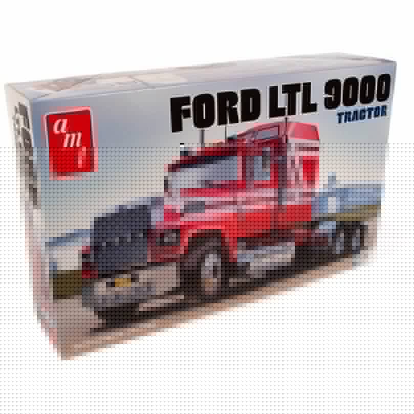 AMT 1/24 Ford LTL 9000 Semi Tractor