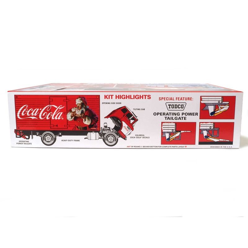 AMT 1/25 Scale Ford C-600 City Holiday Delivery Truck Coca-Cola
