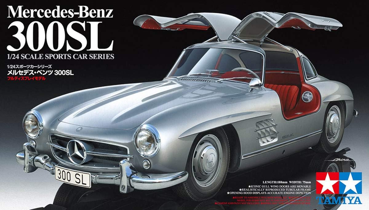 Tamiya America, Inc 1/24 Mercedes-Benz 300SL Sports Car
