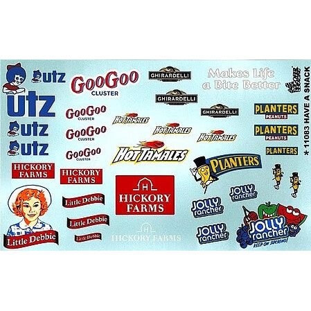 HAVE A SNACK DECALS
