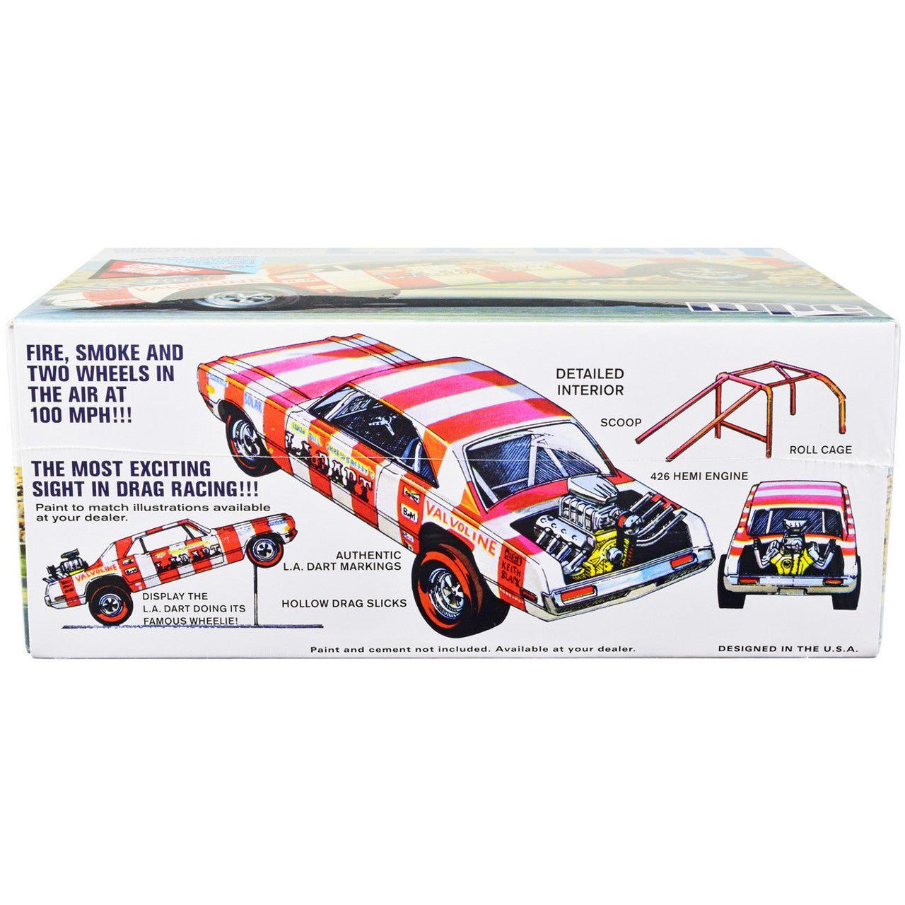 MPC L.A. Dart Wheelstander 1:25 Scale Model Kit