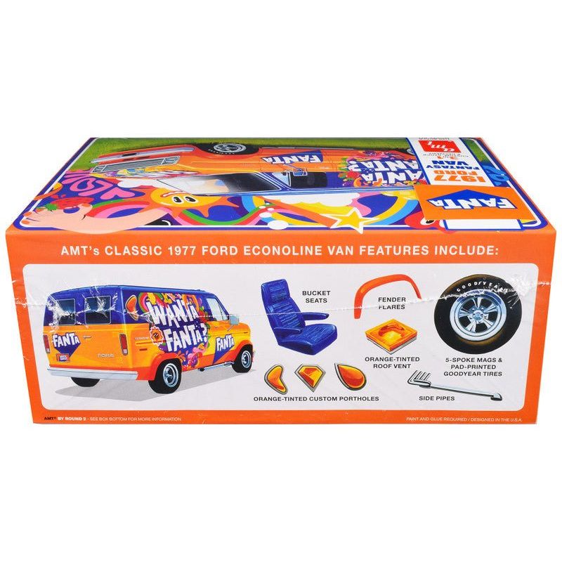 Skill 2 Model Kit 1977 Ford Custom Van "Fanta" 1/25 Scale Model by AMT