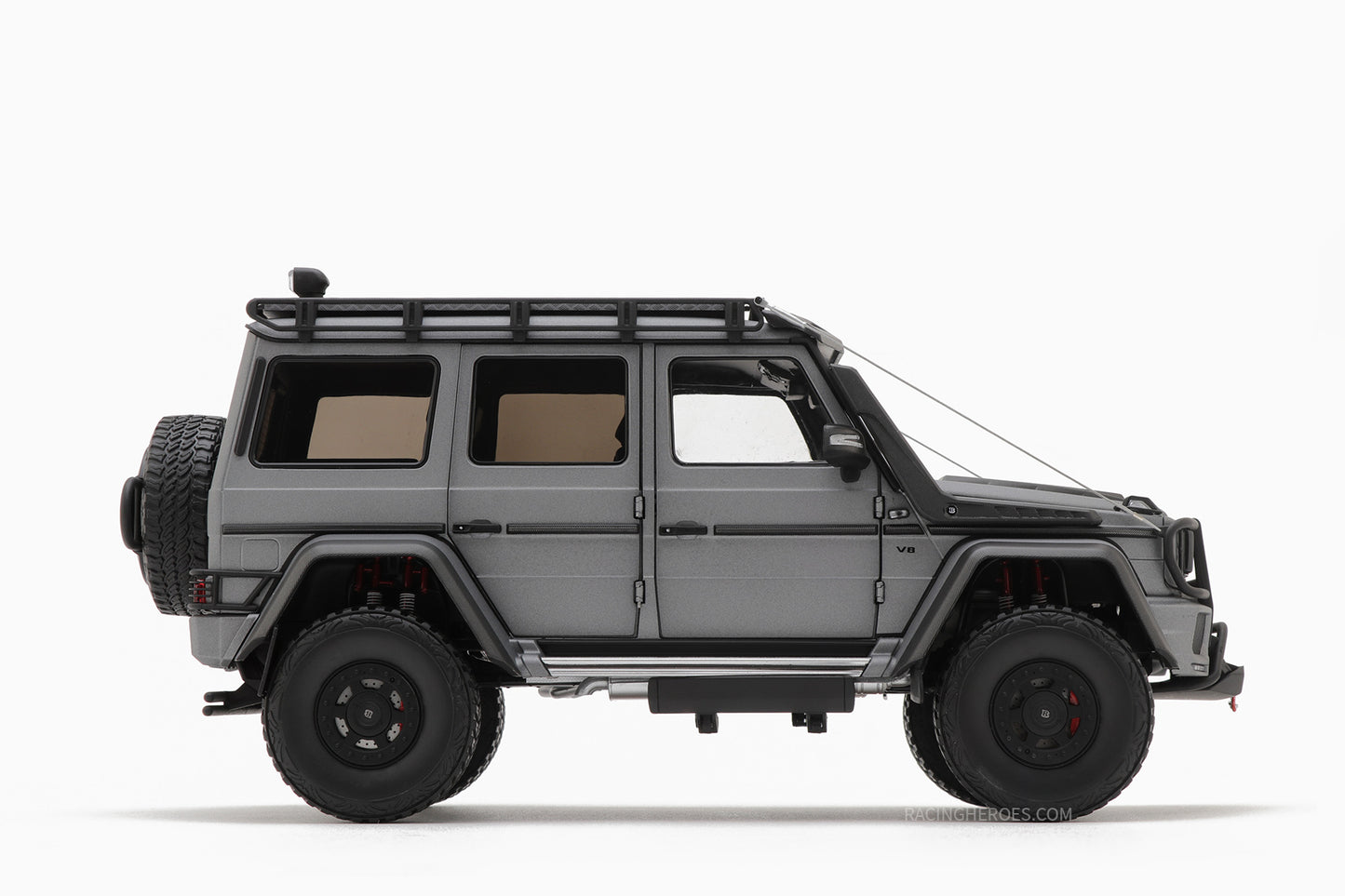 Brabus 550 Adventure Mercedes-Benz G 500 4×42 Monza Grey 1:18 by Almost Real