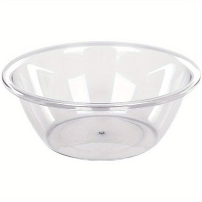 3pcs set of large, medium and small face wash basins, transparent and thickened, light luxury, for student dormitories, for washing vegetables and fruits, multi-purpose basin