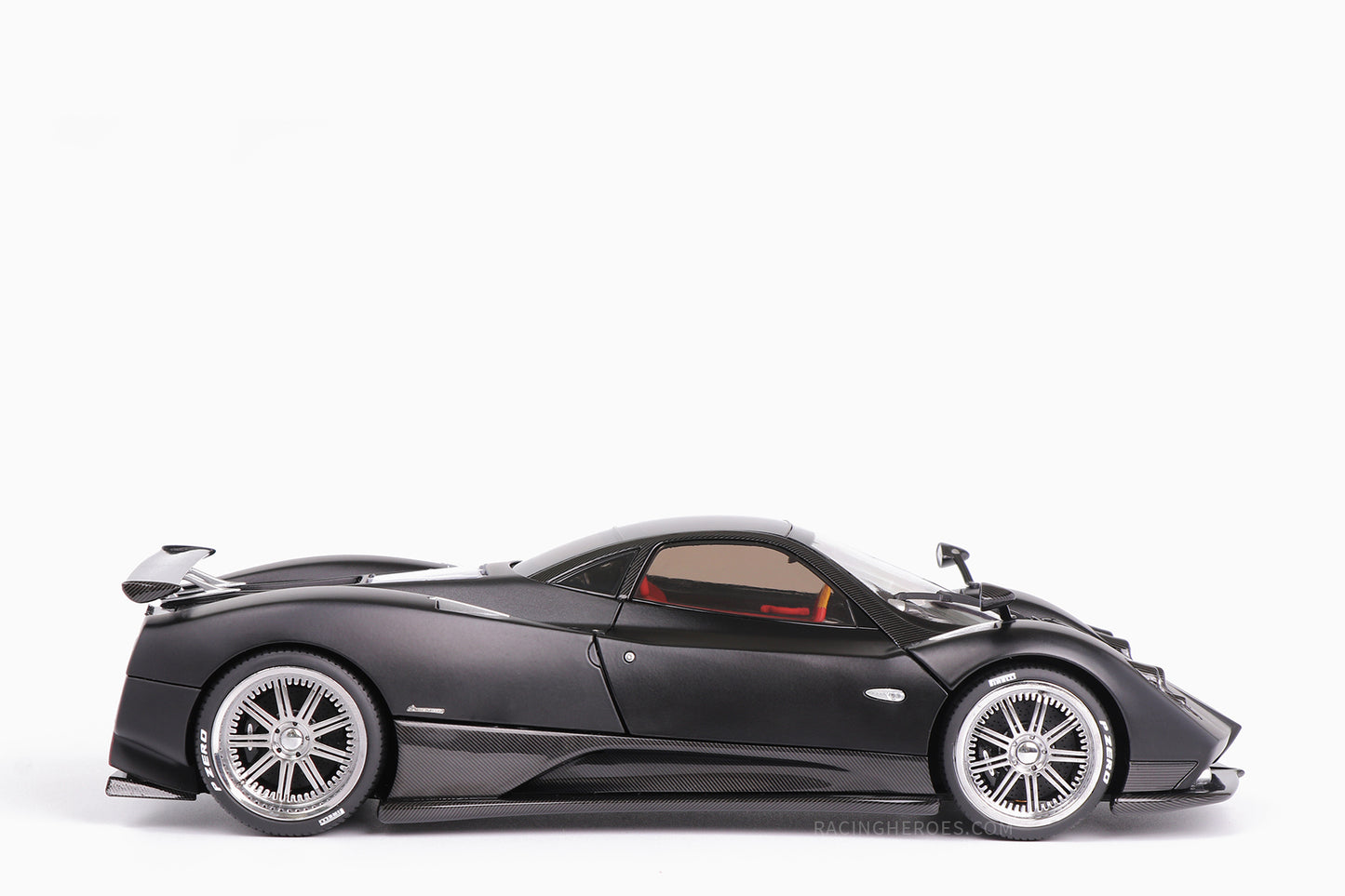 Pagani Zonda F 2005 Matt Black “Limited Edition 500” 1:18 by Almost Real