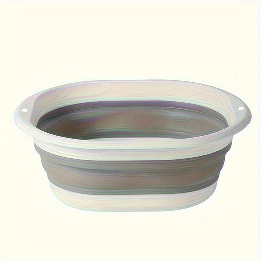 Collapsible Sink Basin for Space Saving - Portable Folding Wash Basin for Home, Dorm, Camping - Contemporary Style, Multi-purpose Foot Bath and Foot Wash Basin-RV washbasin