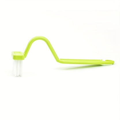 Ergonomic Pink V-Shaped Toilet Brush - Wall-Mounted, Manual, No-Scrub Design for Efficient Bathroom Corner Cleaning, Durable Plastic with Soft Bristles, Toilet Brush and Holder Set, Bathroom Cleaning Accessories