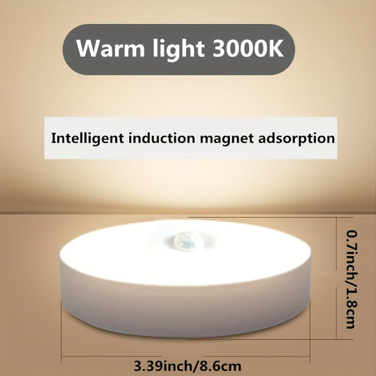 1pc Intelligent Human Sensing Lamp, Desk Lamp, Body Induction Staircase Lamp, Creative Gift, LED Bedside Lamp, Bedroom Home Lamp, USB Charging Night Lamp, Student Dormitory Bookshelf Lamp