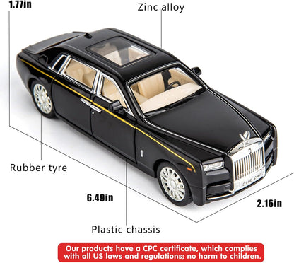 1/18 Rolls-Royce Phantom model car, titanium alloy limited edition