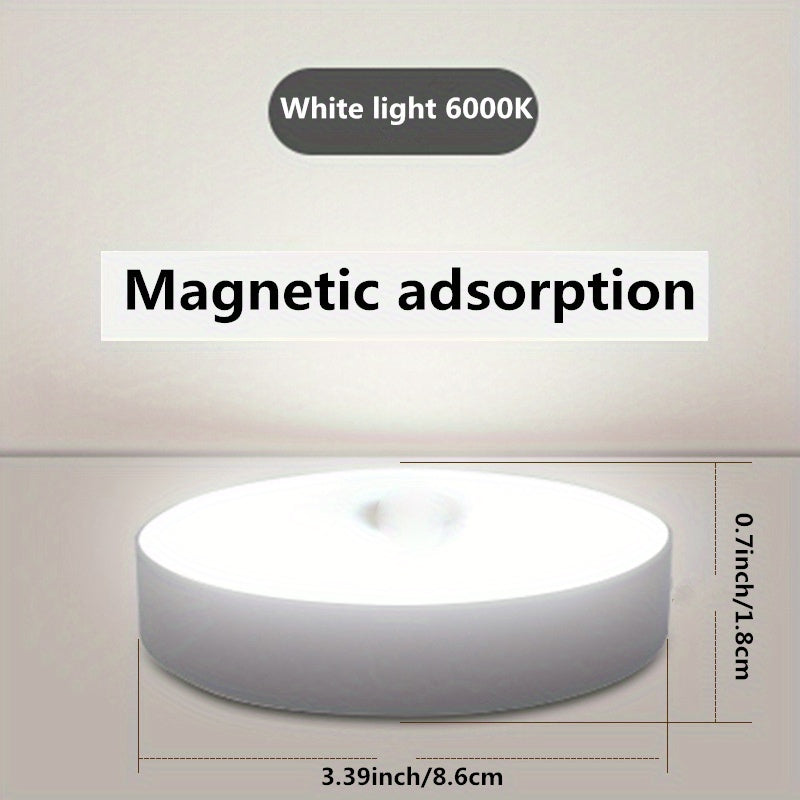 1pc Intelligent Human Sensing Lamp, Desk Lamp, Body Induction Staircase Lamp, Creative Gift, LED Bedside Lamp, Bedroom Home Lamp, USB Charging Night Lamp, Student Dormitory Bookshelf Lamp