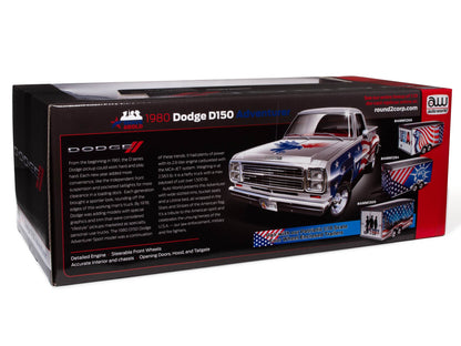 "PRE-ORDER" 1980 Stepside Patriotic Pickup 1:18 Scale (DUE JUNE 2023)