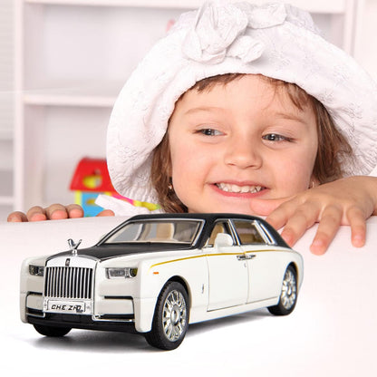1/18 Rolls-Royce Phantom model car, titanium alloy limited edition