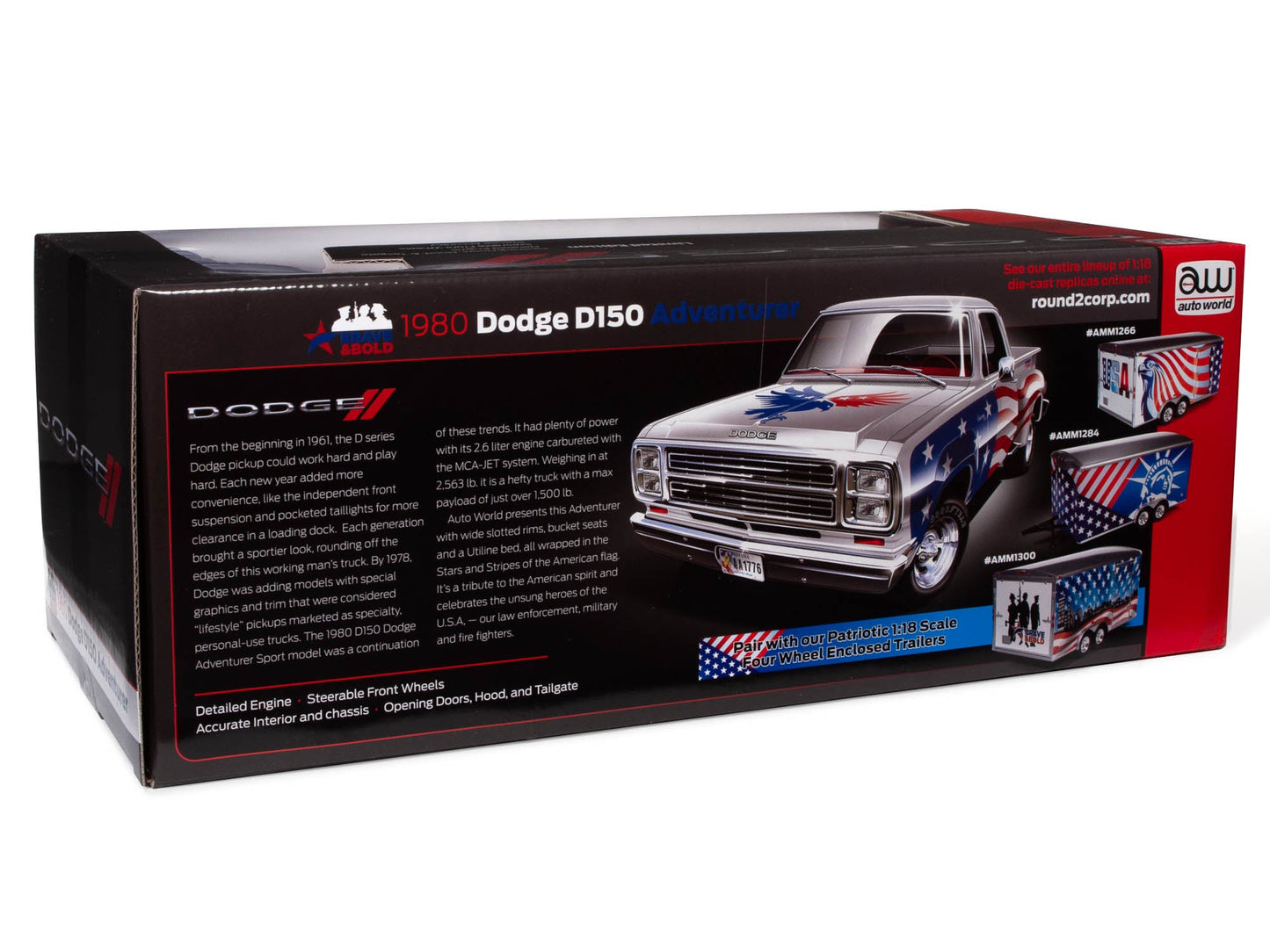 pre-order-auto-world-1980-dodge-stepside-patriotic-pickup-1-18-scale-diecast-due-june-2023