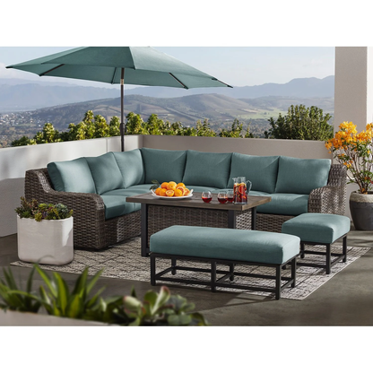 Athena 7-piece Sectional With Firepit