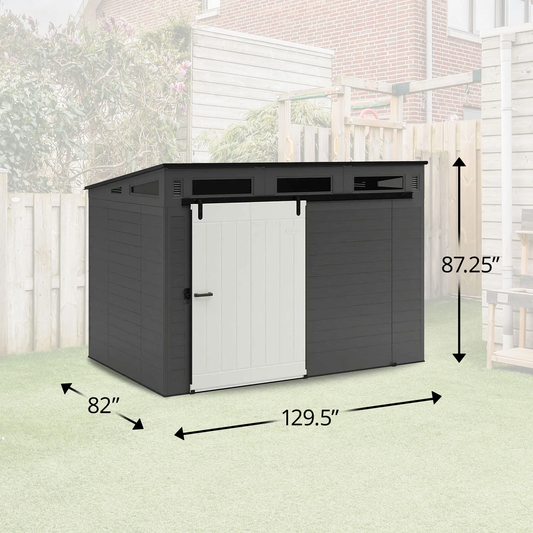 🔥Summer Sale 🔥Suncast Modernist 10 ft x 7 ft. Sliding Door Storage Shed
