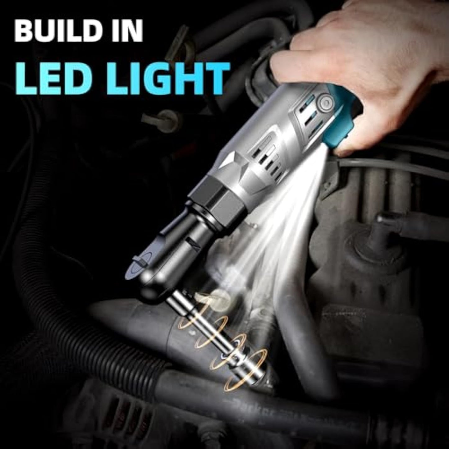 🎁3/8-inch Cordless Ratchet🛠️🛠️🛠️global shipping