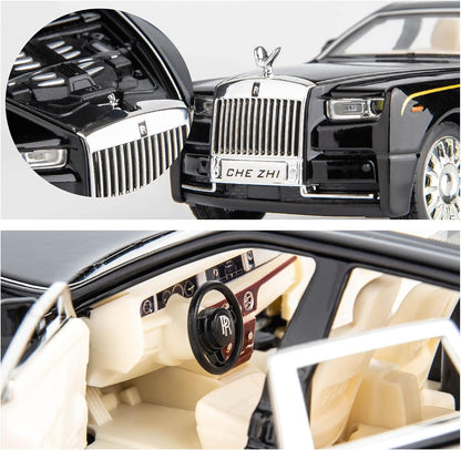 1/18 Rolls-Royce Phantom model car, titanium alloy limited edition