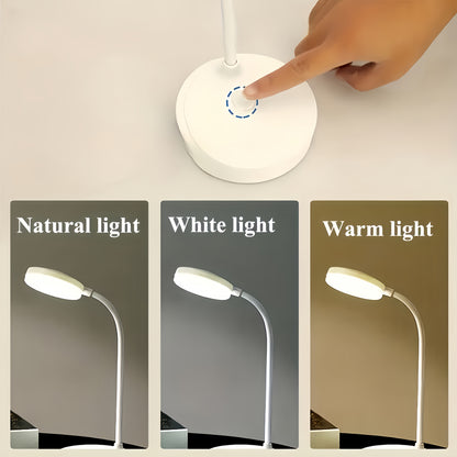 1pc high appearance level Learning lamp Interior Decoration lamp Eye protection Dormitory Bedside lamp Desktop nightlight desk USB port plug in use students must