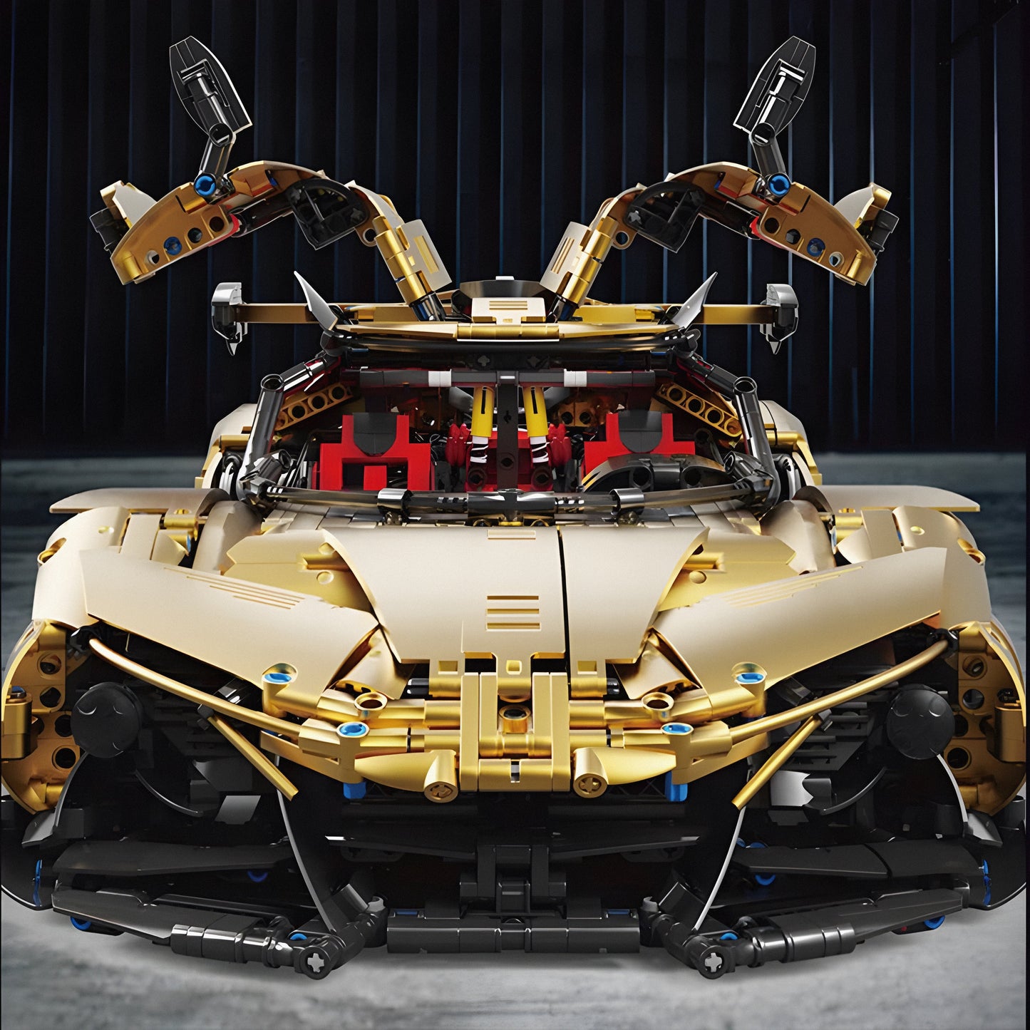 SATIN GOLD "INTENSE EMOTION" HYPERCAR | 3667PCS