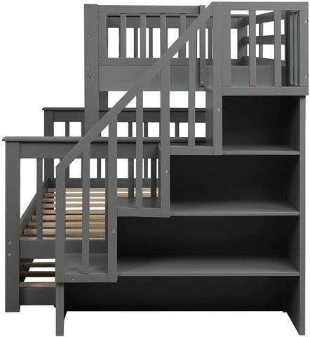 weekend-sale-twin-over-full-bunk-bed-with-drawer4-storage-and-guard-rail