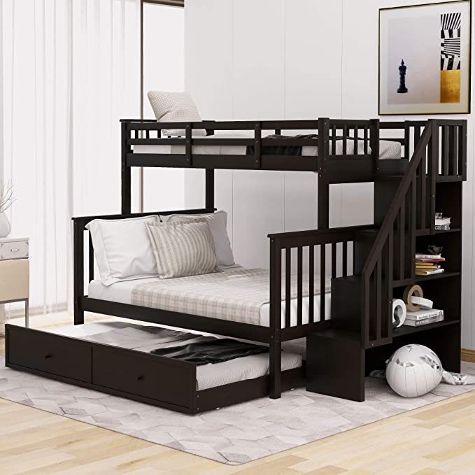 weekend-sale-twin-over-full-bunk-bed-with-drawer4-storage-and-guard-rail