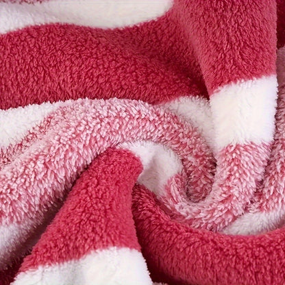 1pc Super Soft Microfiber Quick-Dry Towel - 200 GSM 100% Polyester, Ultra Absorbent & Lightweight for Home, Travel, Pool - Machine Washable, Multiple Colors (Striped & Solid), Home Bathroom Essentials | Plush Texture | Durable Bath Linens, Bath Towels