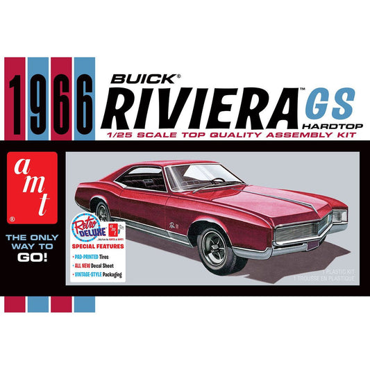 AMT 1439 1966 Buick Riviera GS Skill 2
