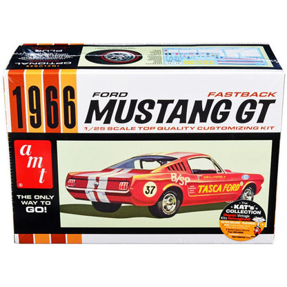 AMT 1966 Ford Mustang Fastback 2+2 1/25 Scale Model Kit