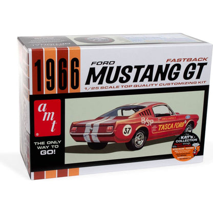 AMT 1966 Ford Mustang Fastback 2+2 1/25 Scale Model Kit