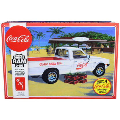 AMT 1980 Dodge Ram D-50 Pickup Coke 1/25 Scale Model Kit