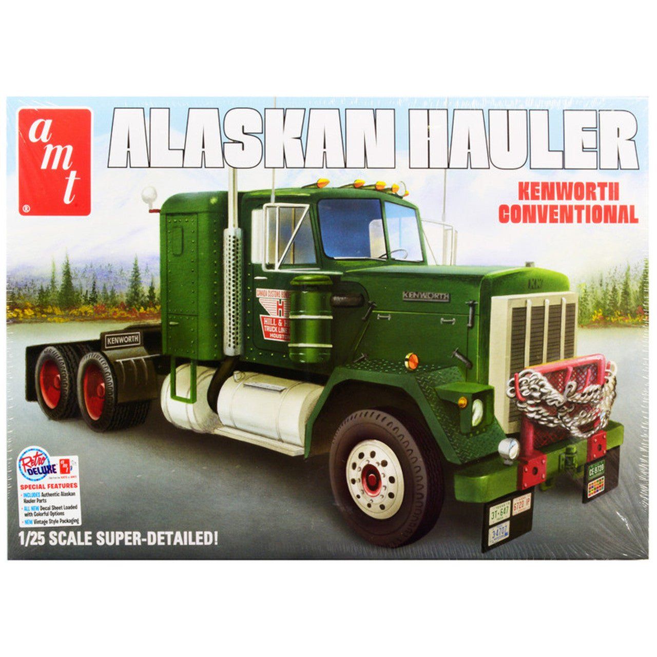 AMT Alaskan Hauler Kenworth Tractor 1/25 Scale Model Kit