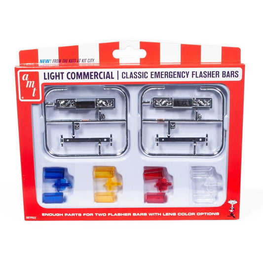 AMT Classic Emergency Flasher Parts Pack 1/25 Scale Model Kit