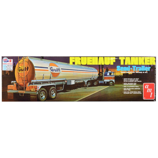 AMT Fruehauf Tanker Gulf 1/25 Scale Model Kit