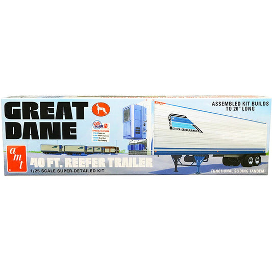 AMT Great Dane 40' Reefer Trailer 1/25 Scale Model Kit