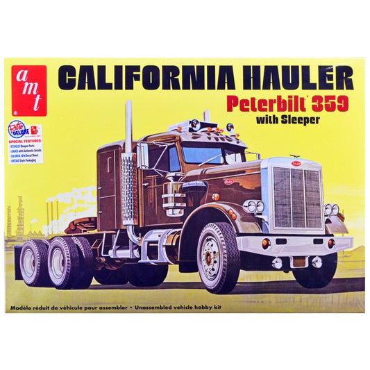 AMT Peterbilt 359 California Hauler w/Sleeper 1/25 Scale Model Kit