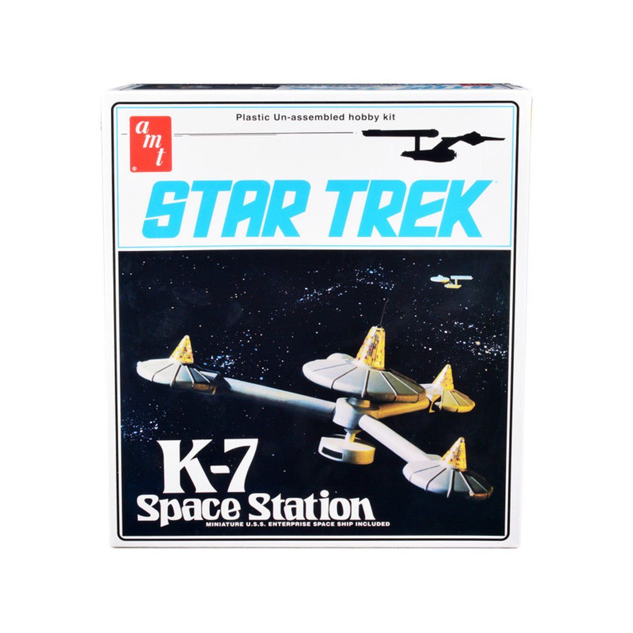 AMT Star Trek K-7 Space Station 1:7600 Scale Model Kit