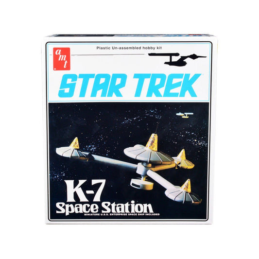 AMT Star Trek K-7 Space Station 1:7600 Scale Model Kit