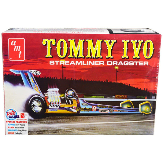 AMT Tommy Ivo Streamliner Dragster 1/25 Scale Model Kit