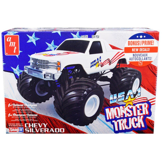 AMT USA-1 Monster Truck SNAP 1:32 Scale Model Kit