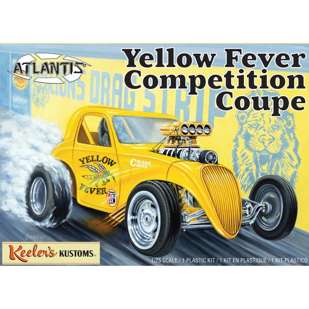 Atlantis Keeler's Kustoms Yellow Fever Competition Coupe 1/25