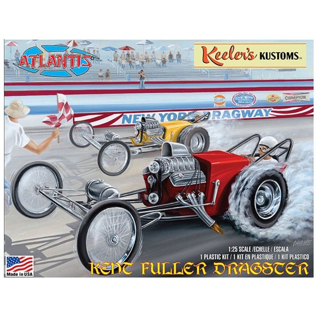 Atlantis Models Keelers Kustom’s Kent Fuller Dragster – AAN13103