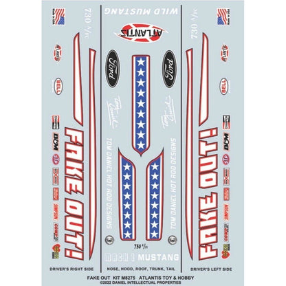 Atlantis Tom Daniel Fake Out Funny Car 1/32