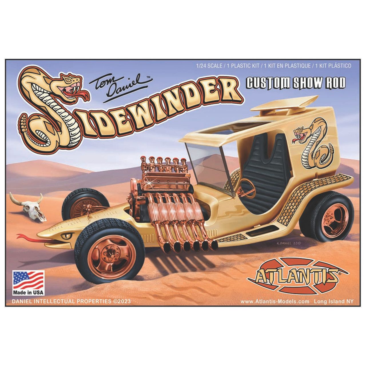 Atlantis Tom Daniel Sidewinder Custom Show Rod 1/24