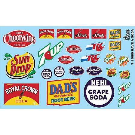 CAR DECAL HAVE A SODA