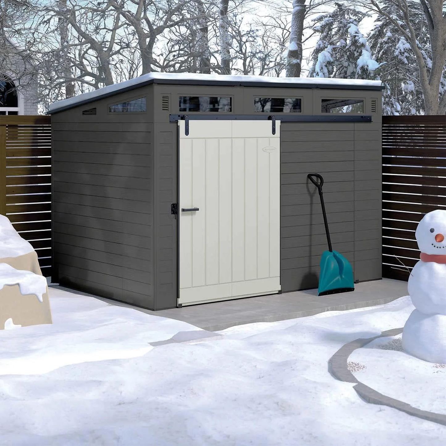 🔥Summer Sale 🔥Suncast Modernist 10 ft x 7 ft. Sliding Door Storage Shed